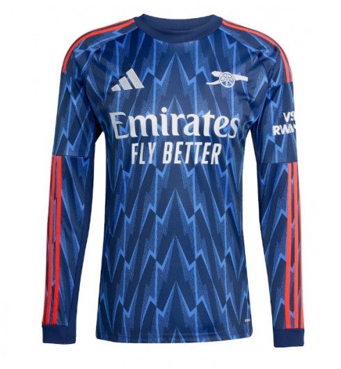 Moške Nogometnih dresov Arsenal Gostujoči 2025-26 Dolgi rokavi Moške Nogometnih dresov Arsenal Gostujoči 2025-26 Dolgi rokavi